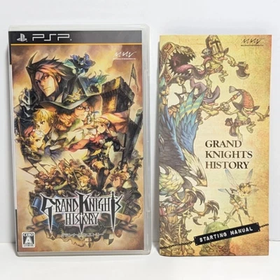 Grand Knights History Sony PSP PlayStation Portable 2011 Japanese Ver - Image 1 of 4