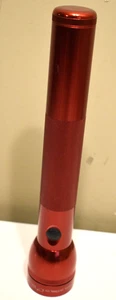 Rote MagLite Mag-Lite 3 "D" Cell 12" Taschenlampe - FUNKTIONIERT! - Bild 1 von 7