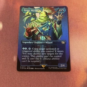 Lámina sin bordes Gogo, Master Of Mimicry, Magic The Gathering Single, FIN 0377 Mythic casi nueva - Imagen 1 de 3