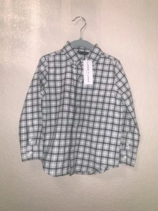 NWT Janie And Jack Boy Long Sleeve Button Down Shirt, Size 3T Spring Easter - Bild 1 von 4