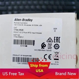 AB 1734-IR2E neu fabrikversiegelt Thermoelement RTD-Eingangsmodul USA kostenlose Steuer - Bild 1 von 3