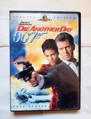 Die Another Day 007 DVD Action Adventure 2002 PG13 Full Screen Free Shipping - Image 1 of 4