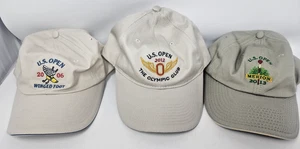 Gorra de golf US Open USGA Miembro Ajustable 2006 2012 2013 Adulto Lote de 3 - Imagen 1 de 9