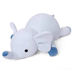 4.2lbs Elephant Weighted Stuffed Animals 24", Giant Weighted Elephant Plush A... - Picture 1 of 7