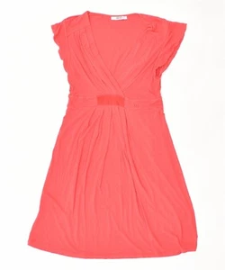 LIU JO Womens A-Line Dress UK 8 Small Red AZ07 - Picture 1 of 3
