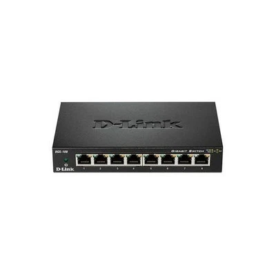 DES-108/B Switch D-Link 8 Porte Fast Ethernet Metal - Image 1 of 2