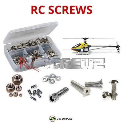 RCScrewZ Stainless Screw Kit alg006 for Align TREX 700 Heli KX018005T | KIT - Image 1 of 4