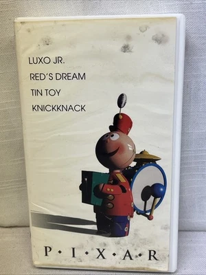 Pixar Shorts VHS Tape - Luxo Jr, Red's Dream, Tin Toy, Knickknack - Image 1 of 4