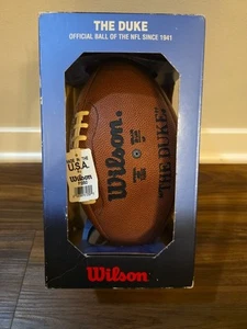 Wilson "The Duke" F1250 Official NFL Game Football Neu mit Etikett - Box Signature Deflated  - Bild 1 von 12