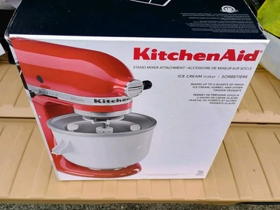 KitchenAid 冰淇淋机附件全新带盒 — 第 1/4 张图片