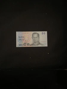 Thailand 2004 King Rama IX 50 Baht P111A Specimen UNC in Folder Rare - Picture 1 of 2