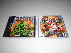 Army Men: Sarge's Heroes and Toy Commander ☆☆ Complete Sega Dreamcast games