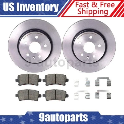 Kit de frenos traseros Brembo rotores de disco pastillas de cerámica para Chevrolet Impala 2015-2017 Foto 1 de 4