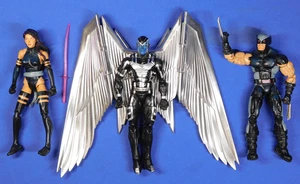 MARVEL LEGENDS SDCC UNCANNY X-FORCE CAJA SET SUELTO PSYLOCKE, ARCÁNGEL, WOLVERINE - Imagen 1 de 7