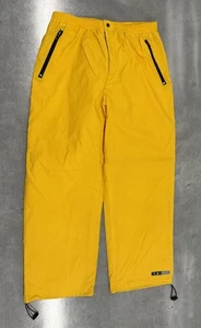OP Sport Yellow Snow Pants Men’s Medium Waterproof Windproof Ski Snowboard - Picture 1 of 8