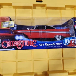 ERTL Joy Ride CHRISTINE 1958 Plymouth Fury 1:18 diecast. Faros de trabajo SH - Imagen 1 de 10