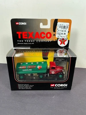 Corgi Showcase Display Series #1 TEXACO FIRE CHIEF GASOLINE TRUCK Die-cast 2001 - Image 1 of 4