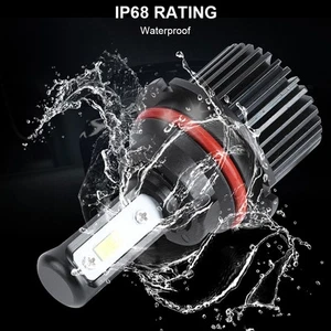 120W 6000K LED Headlight Dustproof 3000LM 360Degree 9004/HB1 Front Light HEN - Picture 1 of 12