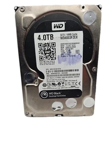 WD BLACK 4TB 3.5" SATA DRIVE 7200RPM 64MB - WD4003FZEX (READ DESCRIPTION FIRST) - Picture 1 of 2