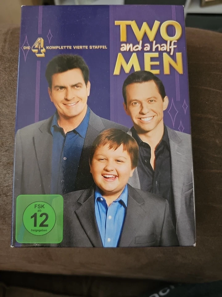 Two And A Half Men - Series 4 (Box Set) (DVD, 2008) - Image 1 of 1