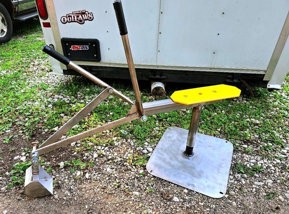 Excavadora excavadora de arena para patio de recreo - Base portátil - Hecha sin óxido de acero inoxidable Foto 1 de 4