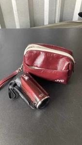 JVC Everio GZ-HM30 HD Camcorder 40x Optical Zoom Red w/ Bag - Picture 1 of 4
