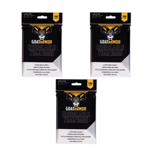 300 bolsas de equipo fundas resellables para Toploaders funda protectora de almacenamiento de tarjetas - Imagen 1 de 3