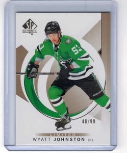 2024-25 SP Authentic Wyatt Johnston Limited Gold #'ed 48/99 #35 - Picture 1 of 1