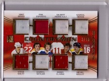BOSSY ESPOSITO SHUTT SITTLER BOBBY CLARKE 15/16 Leaf In The Game Used Jersey /15