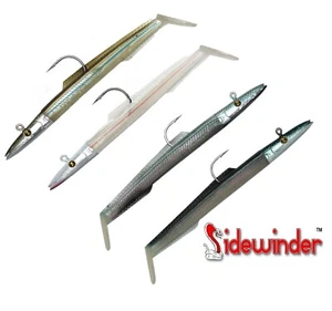 Sidewinder Skerries Pro Lures - Cod Bass Pollock Wrasse Sea Fish Locker Sandeels - Picture 1 of 11