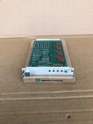 PEPPERL FUCHS EG4-R AMPLIFIER CARD 048744 EG4R (2) - Image 1 of 4