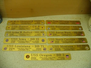 Namensschild mit Daten für Modellständer  -  Graue Flotte Ausland nach Wahl - Bild 1 von 11