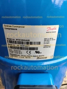 MTZ125HU4VE DANFOSS HERMETIC COMPRESSOR Spot Goods Free Tax - Picture 1 of 6