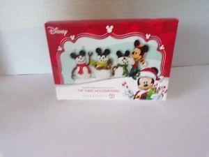Dept 56 THE THREE MOUSEKETEERS Disney Christmas Village BRAND NEW IN BOX Mickey - Imagen 1 de 2