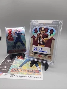 2012 CROWN ROYALE SILVER #55 KIRK COUSINS RC #/149 ON CARD Auto - Picture 1 of 2