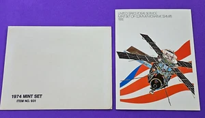 1974 EE. UU. SERVICIO POSTAL COMO NUEVO CONJUNTO DE SELLOS CONMEMORATIVOS EN FOLLETO con Sobre - Imagen 1 de 8