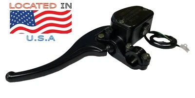 Front Left Brake Master Cylinder Fits 1987-1999 Polaris Trail Boss 250 2x4 4x4 - Image 1 of 2