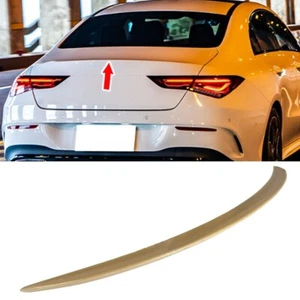 Matte Black Fit For Mercedes BENZ W118 CLA250 REAR OE Type TRUNK SPOILER 2020 - Picture 1 of 5
