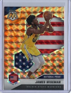 2020-21 Panini Mosaic Mosaic Reactive Orange #260 James Wiseman - Picture 1 of 1