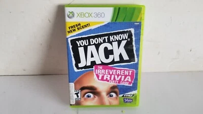 XBOX 360 - You Don't Know Jack- Video Game w Manual  Free Shipping - Image 1 of 3