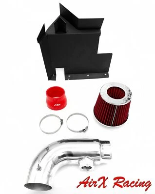 AirX Racing rojo para BMW 128i 328i 2007-2011 3,0 L protector térmico admisión de aire frío Foto 1 de 3