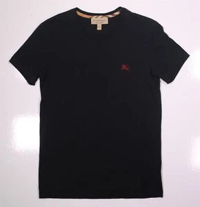 Burberry London Authentic Men's Black Slim Fit Short Sleeve Logo T-Shirt Small - Picture 1 of 7