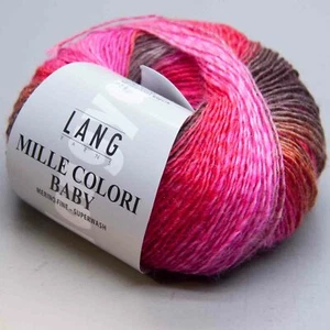 Lang Yarns Mille Colori Baby 85 - LL 190m / 50g - Nadelstärke 3 - - Picture 1 of 1