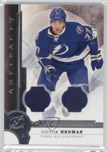 2016-17 Upper Deck Artifacts Dual Materials /125 Victor Hedman #7