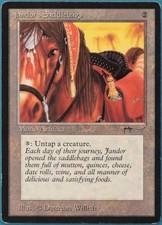 Jandor's Saddlebags Arabian Nights PLD Artifact Rare CARD (247437) ABUGames