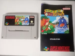 Mario World 2 II Yoshis Yoshi's / Yoschis Island / Super Nintendo SNES Ninteno - Bild 1 von 6