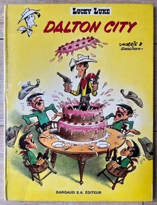LUCKY LUKE MORRIS DALTON CITY EO 1er TRIM 1969 DARGAUD CARTONNE TBE GENERAL - Imagen 1 de 9