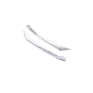 2x Front Bumper Fog Light Lamp Cover Molding Chrome Trim For Acura TLX 2015-2022 - Foto 1 di 6