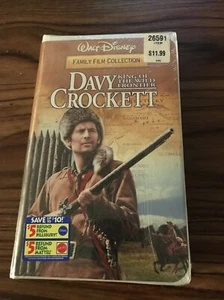 Davy Crockett King of the Wild Frontier (VHS, 1997) New- Sealed Clam Shell - Picture 1 of 12