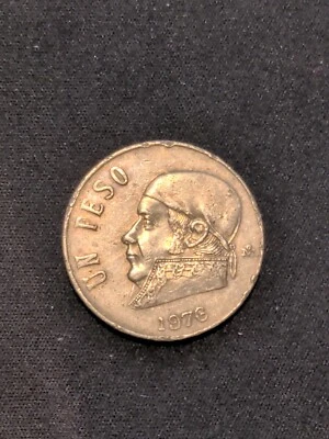 Mexico 1976 Un 1 Peso - José María Morelos - Image 1 of 2